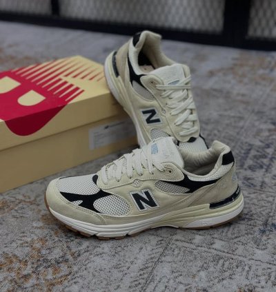 New Balance 993 Og Sea Salt Black