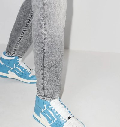 Light Blue Skel Top Trainers