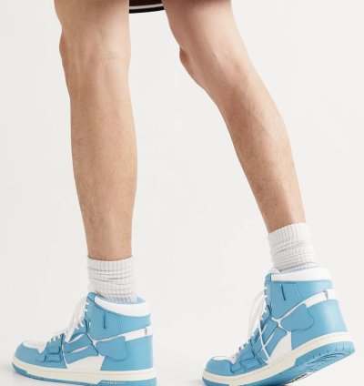 Light Blue Skel Top Trainers