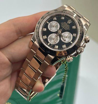 Rolex Daytona 126505g Black Diamonds