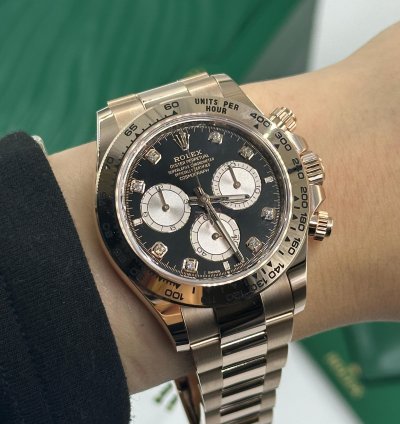 Rolex Daytona 126505g Black Diamonds