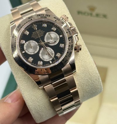 Rolex Daytona 126505g Black Diamonds