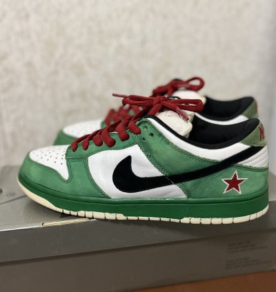 Nike Sb Dunk Low Heineken 2003 Size 9 5