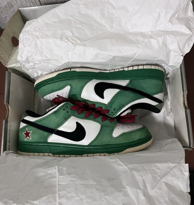 Nike Sb Dunk Low Heineken 2003 Size 9 5