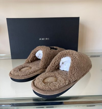 Ma Shearling Lux Slipper In Camel
