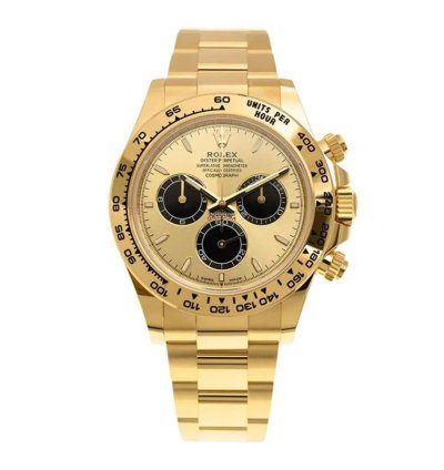 Rolex Daytona 126508 18k Yellow Gold Champagne Index Dial 40 Mm