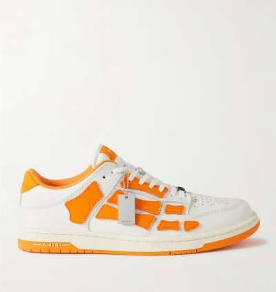 Mike Amiri Skeleton Appliqu Low Tops
