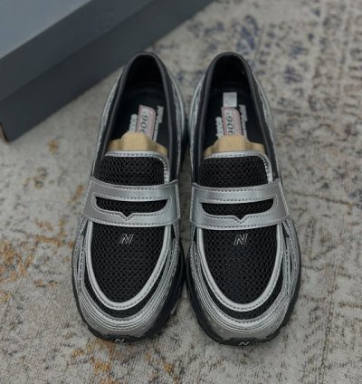 New Balance 1906 Loafers Black Silver