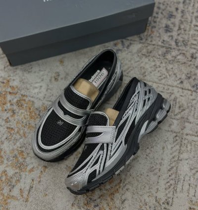 New Balance 1906 Loafers Black Silver