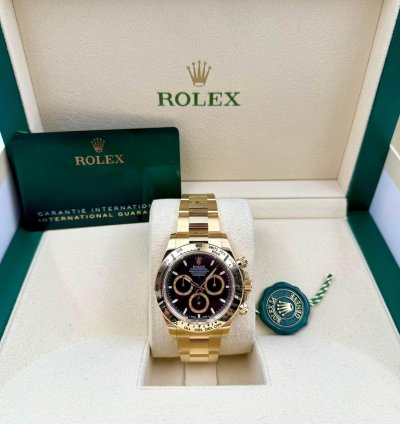 Rolex Daytona 126508 Yellow Gold Black Dial Unworn 2024
