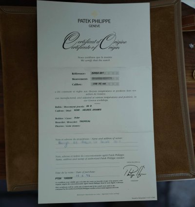 Patek Philippe Aquanaut Steel Aquanaut Ref 5060 With Original Papers