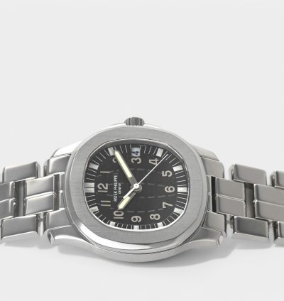 Patek Philippe Aquanaut Steel Black Automatic Date 34x36 3mm Papers 5066 1a