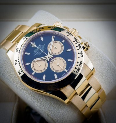 Rolex Daytona 126508 Yellow Gold Black Paul Newman 40mm Watch Rare