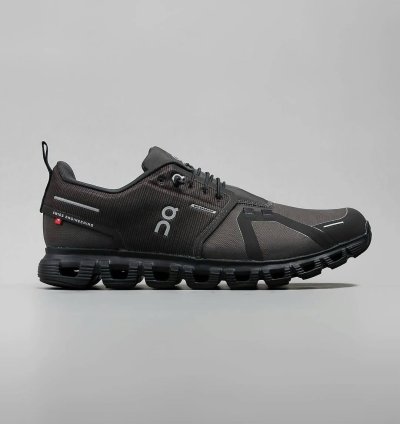 On Cloud 6 Waterproof White Thorn Black
