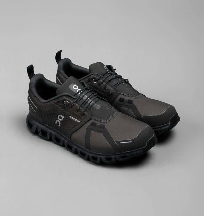 On Cloud 6 Waterproof White Thorn Black