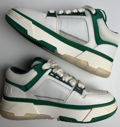 New Amiri Ma-1 Green White