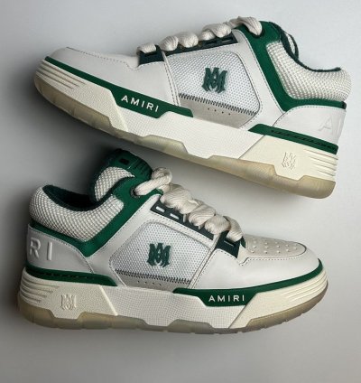 New Amiri Ma-1 Green White