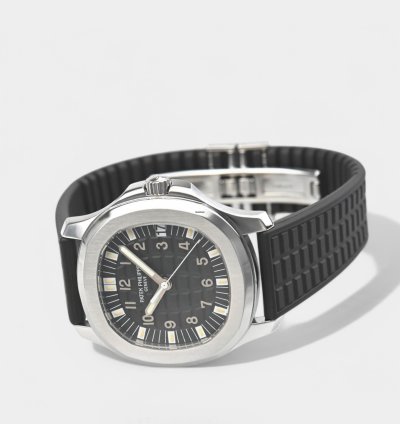 Patek Philippe Aquanaut Steel Black Automatic Date 39 3x37mm Vintage 5065a-001