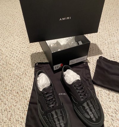New Amiri Skeleton Shoes