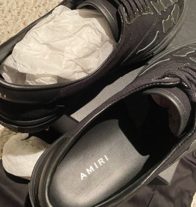 New Amiri Skeleton Shoes