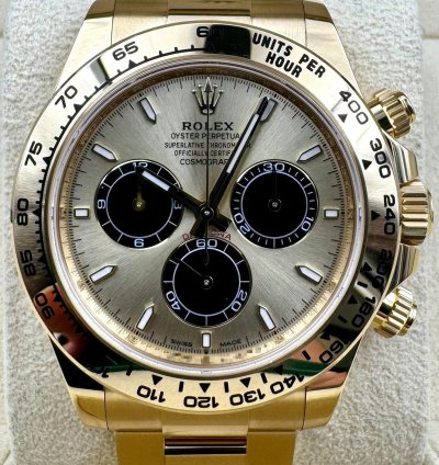 Rolex Daytona 126508 Yellow Gold Champagne Yml Dial Unworn 2024