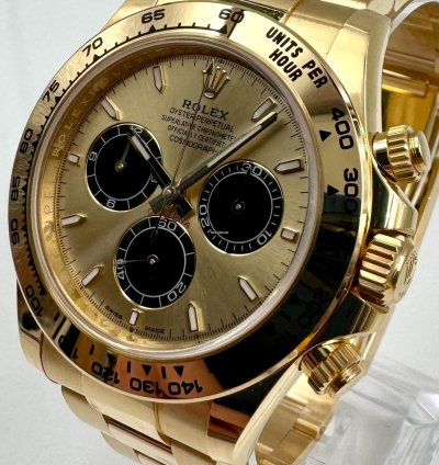 Rolex Daytona 126508 Yellow Gold Champagne Yml Dial Unworn 2024