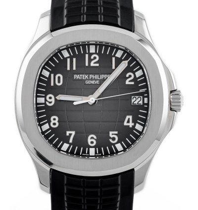 Patek Philippe Aquanaut Steel Black Grey Dial Rubber Strap Ref 5167a-001 Full Set