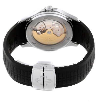 Patek Philippe Aquanaut Steel Rubber Strap Mens Watch 5165a
