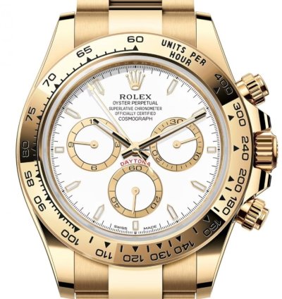 Rolex Daytona 126508 Yellow Gold White Dial Unworn 2024