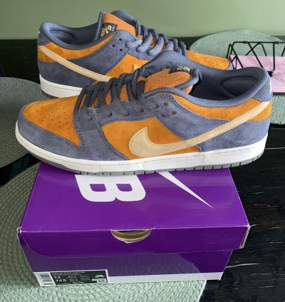 Nike Sb Dunk Low Light Carbon Monarch