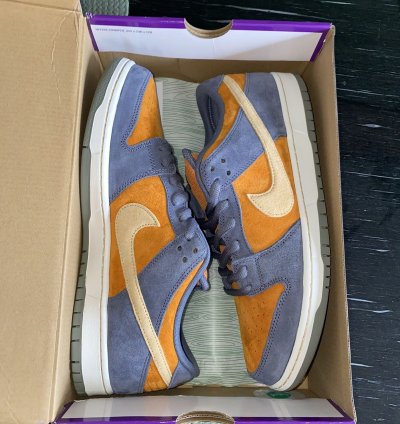 Nike Sb Dunk Low Light Carbon Monarch