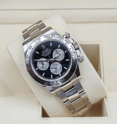 Rolex Daytona 126509 Black Dial New 2024 Full Set