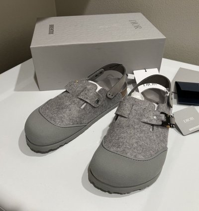 New Dior Birkenstock Tokio Mule Size 44
