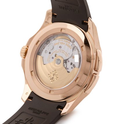 Patek Philippe Aquanaut Travel Time 18k Rose Gold 5164r-001 - Ats-w000024