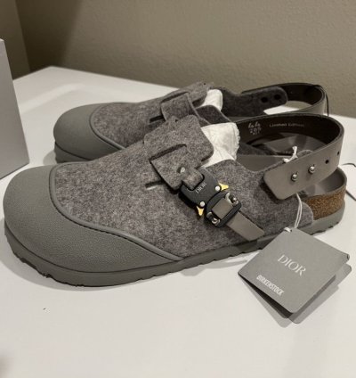 New Dior Birkenstock Tokio Mule Size 44