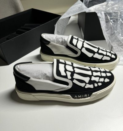 New With Tags Box Etc Amiri Skeleton Skel-toe Slip-on