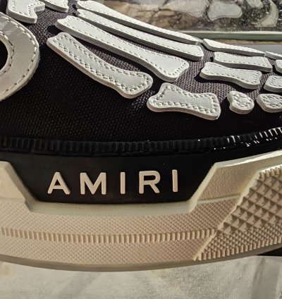 New With Tags Box Etc Amiri Skeleton Skel-toe Slip-on