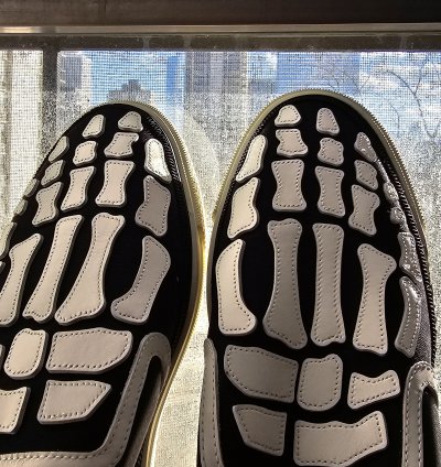New With Tags Box Etc Amiri Skeleton Skel-toe Slip-on