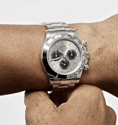 Rolex Daytona 126509 Ghost White Gold Silver Dial 2024