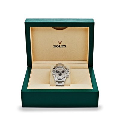 Rolex Daytona 126509 Ghost White Gold Silver Dial 2024