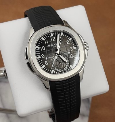 Patek Philippe Aquanaut Travel Time 5164 Dual Time Zone Complete Set In Stock