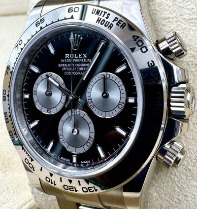Rolex Daytona 126509 White Gold Black Dial Unworn 2023