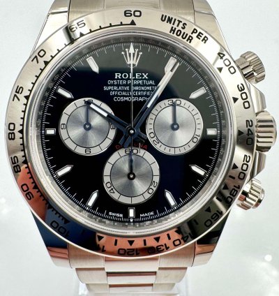 Rolex Daytona 126509 White Gold Black Dial Unworn 2023