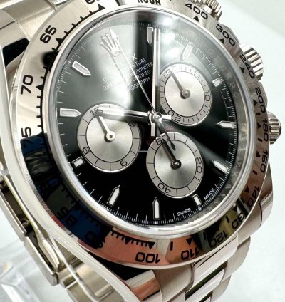 Rolex Daytona 126509 White Gold Black Dial Unworn 2023