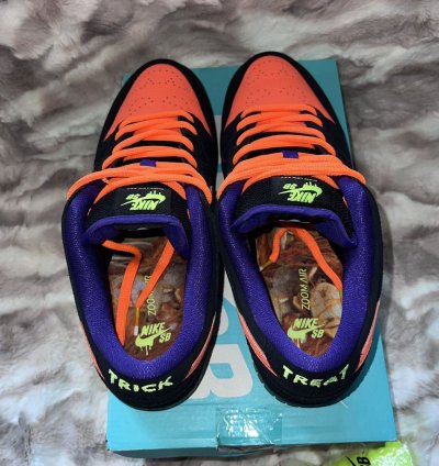 Nike Sb Dunk Low Night Of Mischief Halloween