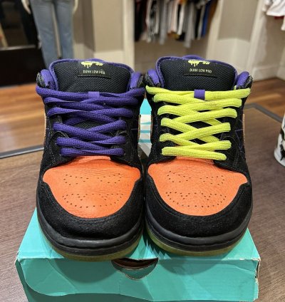 Nike Sb Dunk Low Night Of Mischief Halloween