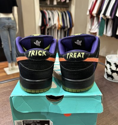 Nike Sb Dunk Low Night Of Mischief Halloween