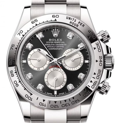 Rolex Daytona 126509 White Gold Black Diamond Dial Unworn 2024
