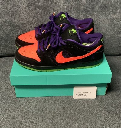 Nike Sb Dunk Low Night Of Mischief Us12 Halloween