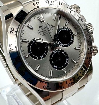 Rolex Daytona 126509 White Gold Silver Dial Unworn 2023